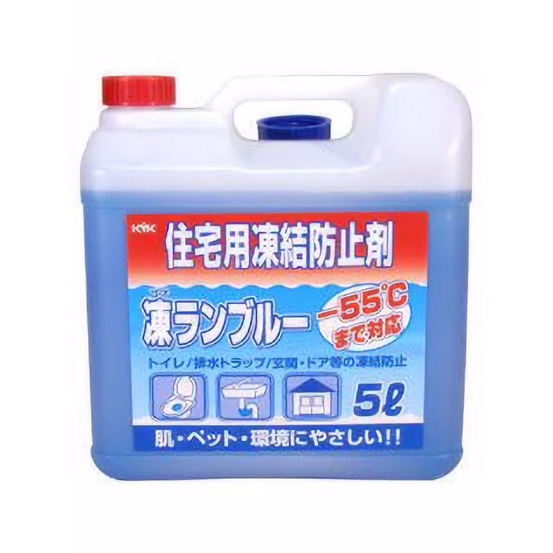 住宅用凍結防止剤　凍ランブルー　５Ｌ