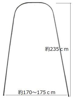 トマト支柱セット　Φ１９×２７５０ｍｍ