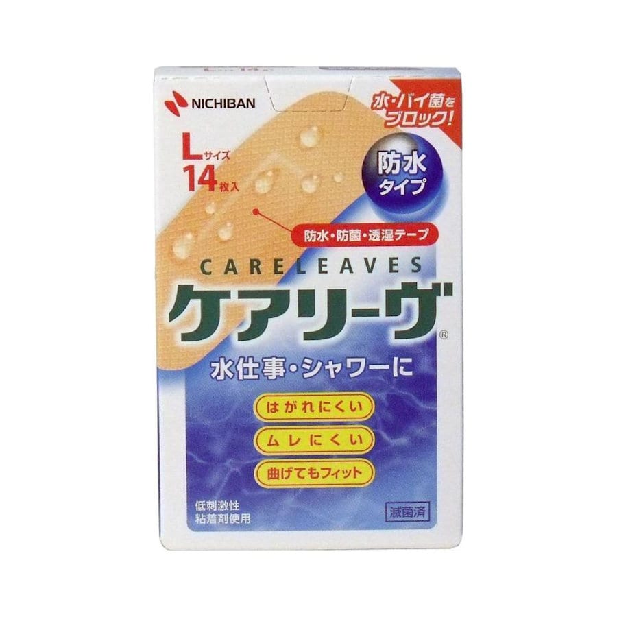 ニチバン　ケアリーヴ　絆創膏　防水　Ｌ　ＣＬＢ１４Ｌ