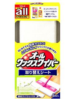 リンレイ　オール　ワックスワイパー　取替シート　５枚入り