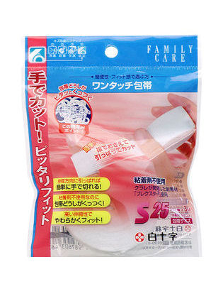 白十字　ＦＣ　ワンタッチ包帯　Ｓ