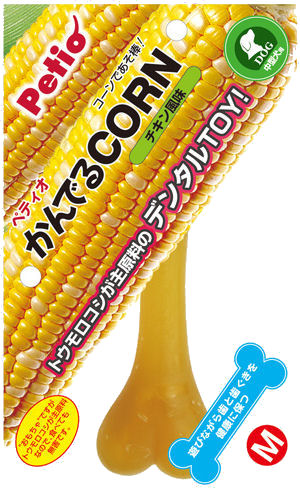 ペティオ　かんでるＣＯＲＮ　チキン風味　Ｍ　中型犬用