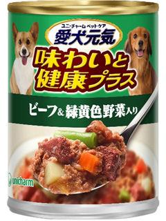 愛犬元気缶 ビーフ&緑黄色野菜入り 375g