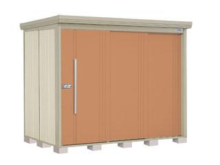 タクボ物置　Ｍｒ．ストックマン　ダンディ　間口２５３×奥行１５９ｃｍ　背面棚タイプ　多雪型・標準屋根　カーボンブラウン　ＮＤ－Ｓ２５１５Ｂ