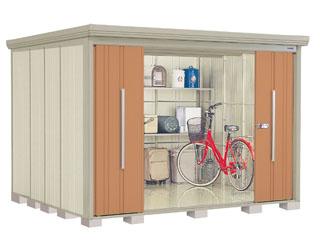 タクボ物置 Mr.ストックマン ダンディ 間口290×奥行262cm 背面棚タイプ 一般型・結露減少屋根 ムーンホワイト ND-Z2926W