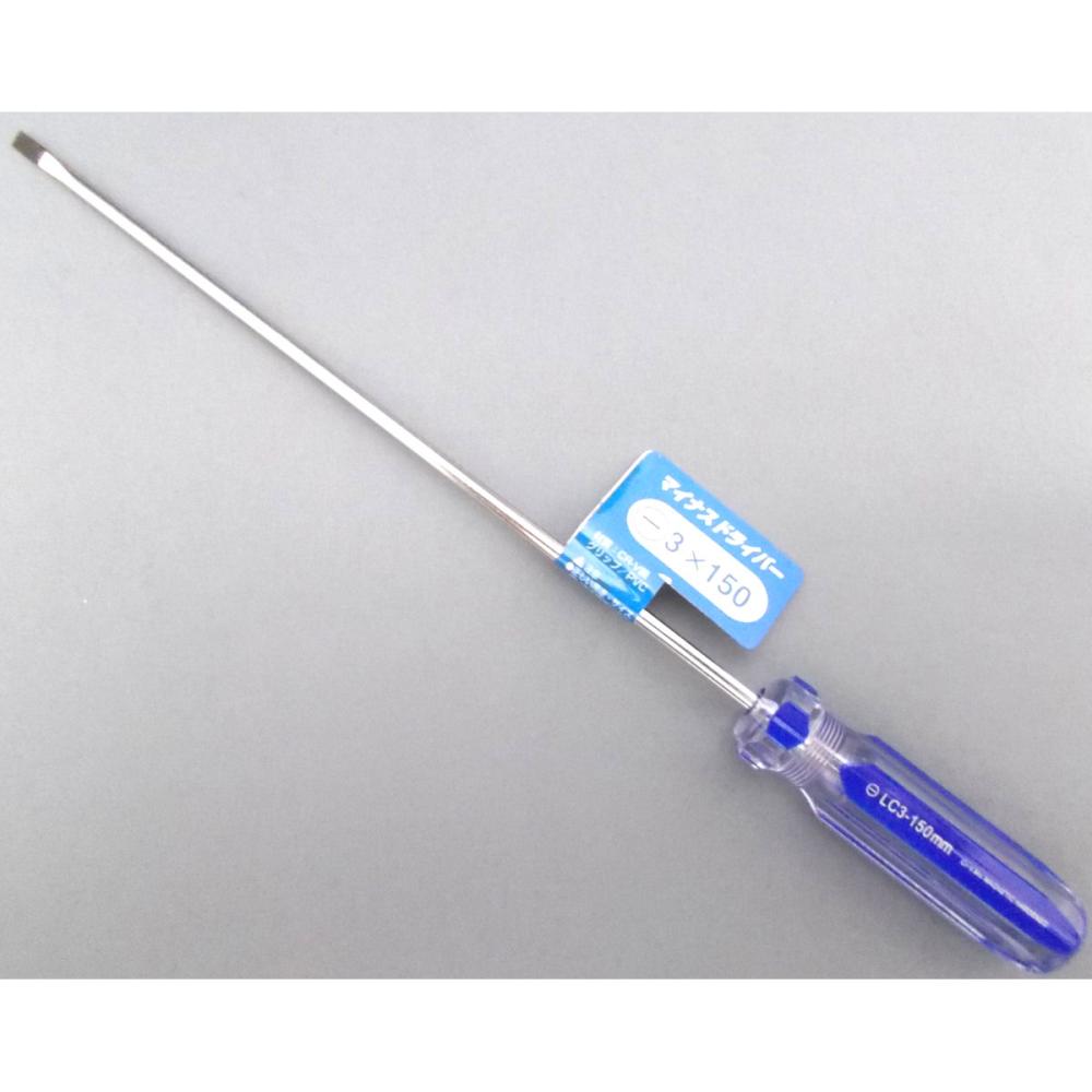 グッドギヤー マイナスドライバー SL3×150mm