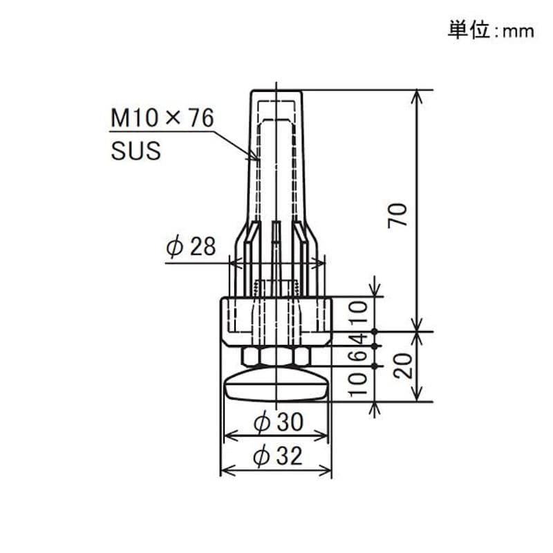 アジャスターＬ　ＪＧ－１２　ＳＥＴ　Ｓ　アイボリー