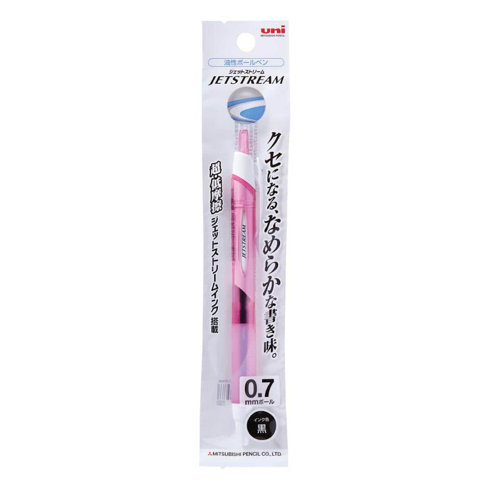 三菱鉛筆 ジェットストリーム ボールペン 0.7mm ピンク