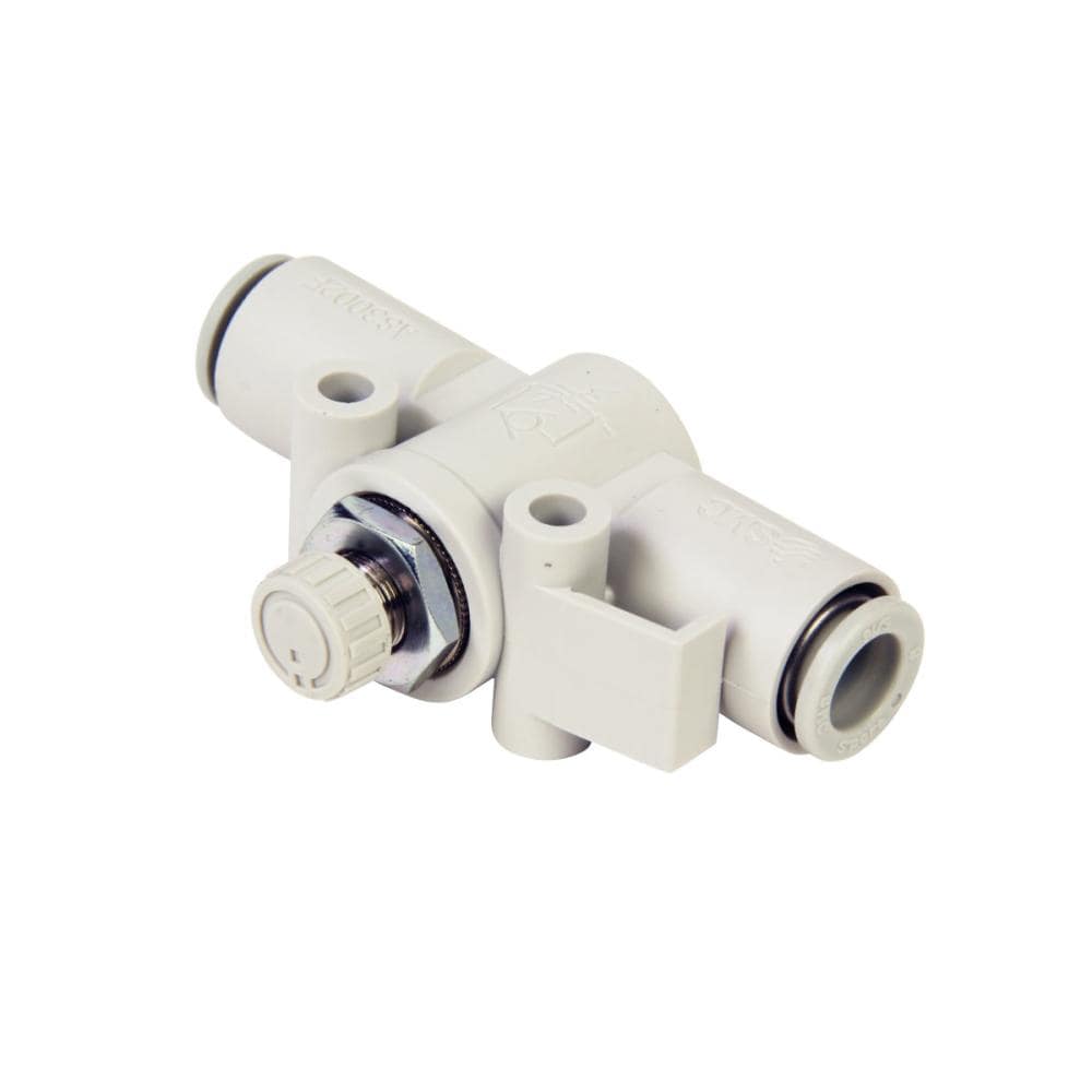 ＳＫ１１　ワンタッチ管継手　スピードコントローラー　インライン　ＡＳ３００２Ｆ－０８