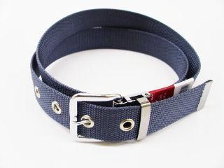 ナイロンベルト 32mm ピン グレー