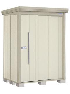 タクボ物置　Ｍｒ．ストックマン　ダンディ　間口１５０×奥行１２２ｃｍ　背面棚タイプ　一般型・結露減少屋根　トロピカルオレンジ　ＮＤ－Ｚ１５１２Ｔ