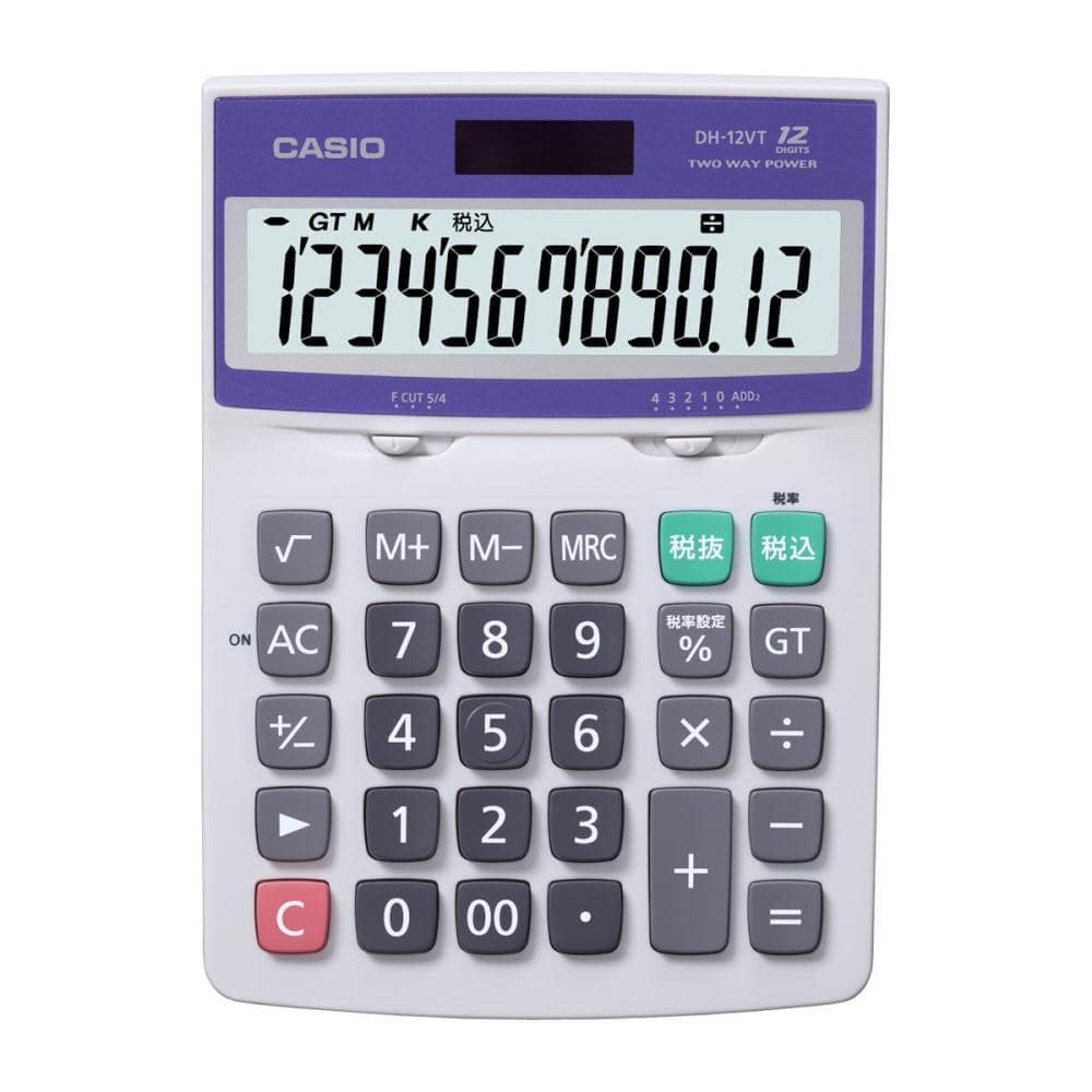 ＣＡＳＩＯ電卓　ＤＨ－１２ＶＴＮ