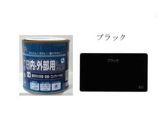 水性Ｐペイント　つやあり　０．２Ｌ　ブラック