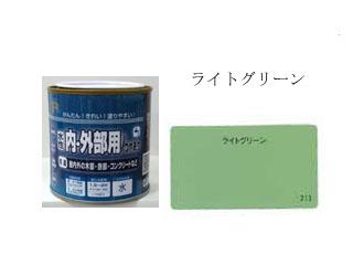 水性Ｐペイント　つやあり　０．２Ｌ　ライトグリーン