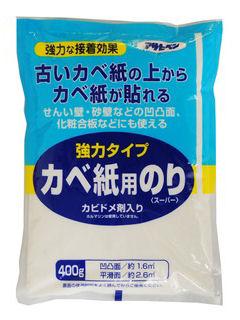 強力タイプ　カベ紙用のり　４００ｇ　７７３