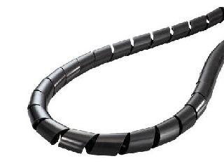 スパイラルチューブ　直径１５ｍｍ　黒　ＴＳ１５Ｗ０１（切売）
