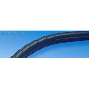 タイトンスパイラルチューブ　直径２５ｍｍ　黒　ＴＳ２５Ｗ０１