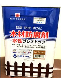 水性クレオトップ ライトブラウン 14L