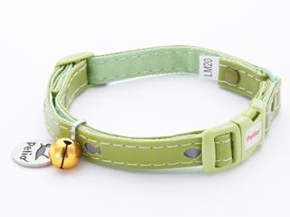 ペティオ CCフィッシュレザーカラー グリーン