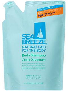 ファイントゥデイ　シーブリーズ　ボディシャンプー　クール＆デオドラント　詰替用　４００ｍＬ