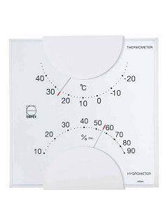 エンペックス　エルム温・湿度計　ＬＶ－４９０１　ホワイト