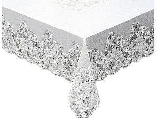 1枚物テーブルクロス リージェンシー ホワイト 152×228cm