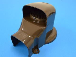 イナバ　スリムダクトＳＤ　ウォールコーナーエアコンキャップ／換気エアコン用　（壁面取り出し）　ＳＷＸ－７７Ｂ　ブラウン