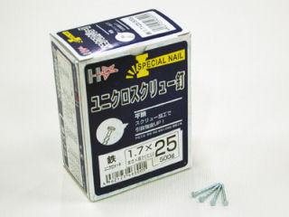 SPユニクロスクリュー釘 #15×32 500g