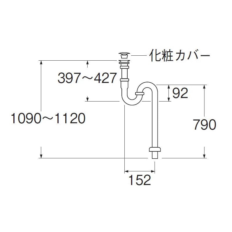 ＳＡＮＥＩ　アフレナシＳトラップ　Ｈ７４０－３２