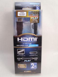 ＨＤＭＩ　１．４　フラットケーブル　２ｍ　ＶＩＳ－Ｃ２０ＦＫ