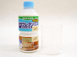 和信ペイント　水性ウレタンニス　透明クリヤー　３００ｍＬ