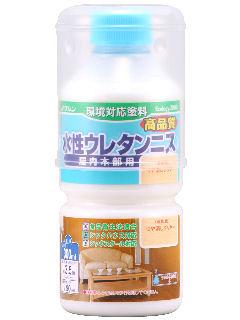 和信ペイント　水性ウレタンニス　つや消しクリヤー　３００ｍＬ