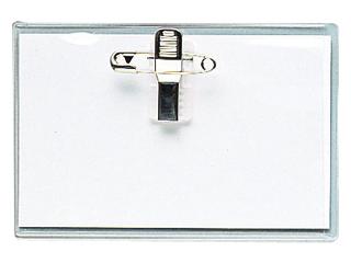 オープン ソフト名札 両用クリップ L寸法(名刺サイズ) 1枚 N-4P