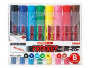 三菱　プロッキー　太字　８色セット