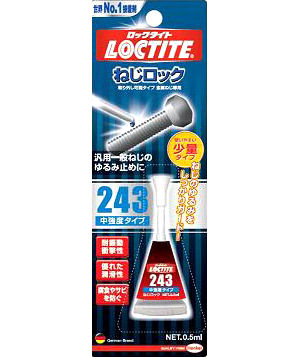 ＤＦ　ねじロック　２４３　Ｐ－０．５ｍＬ