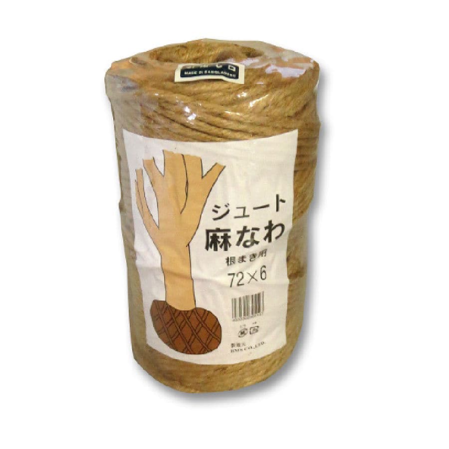 ジュート麻なわ 6本撚り 72×6