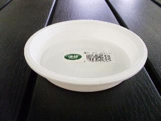 鉢皿　４号　ホワイト