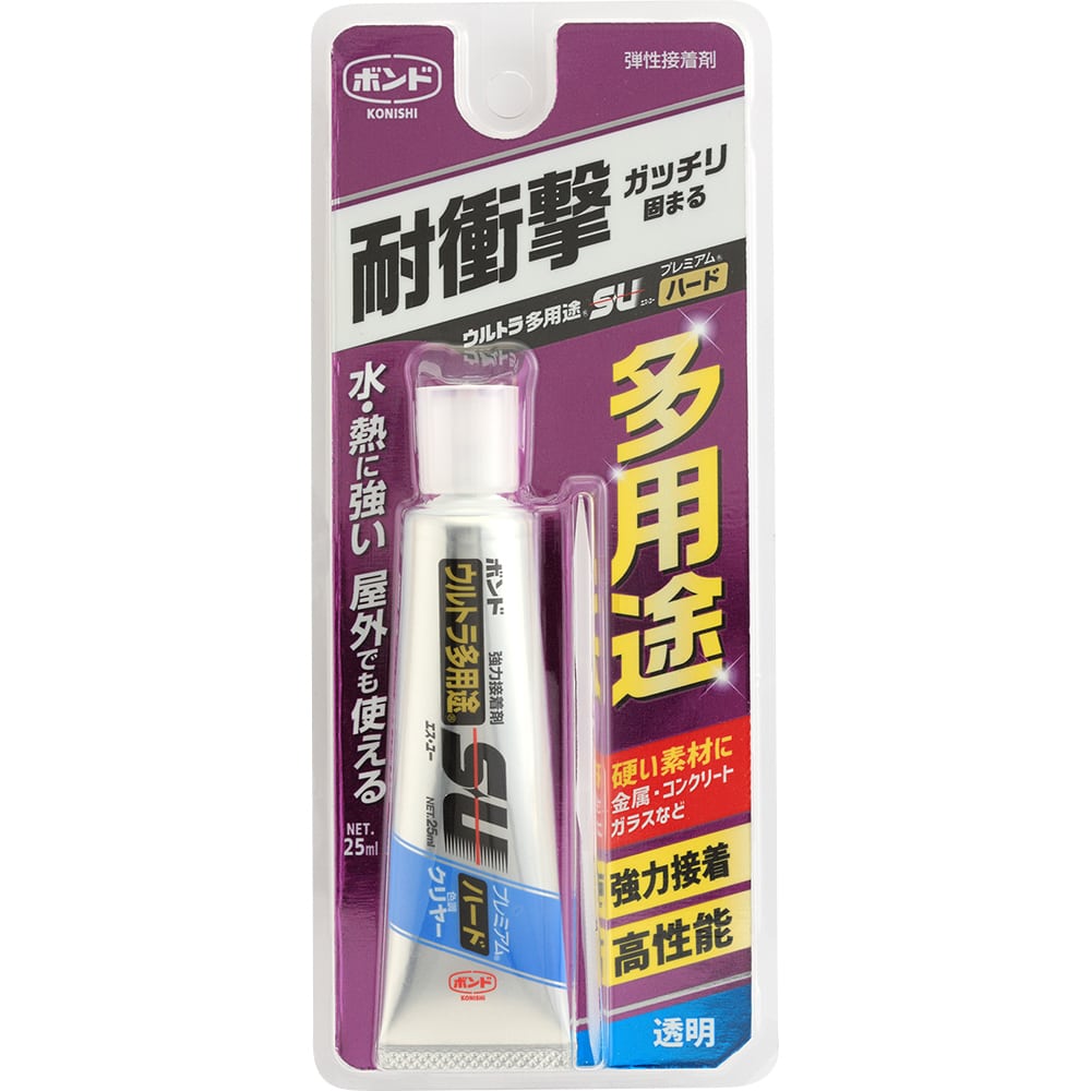 コニシ 多用途SUプレミアム ハード クリヤー 25mL