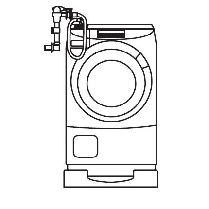 ＰＹ１７３５ＴＶ－１３　ミニセラ洗濯機用水栓