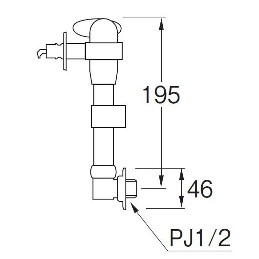 SANEI ミニセラ洗濯機用水栓PY1735TV-13PY1735TV-13