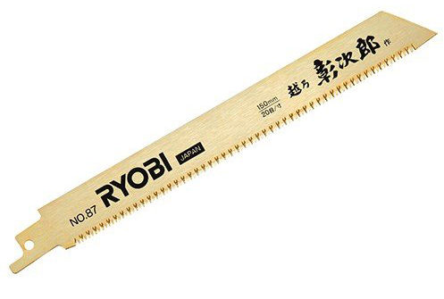 京セラ（リョービ）　レシプロソーブレード　Ｎｏ．８７（１本入）　竹用　短尺（細目）