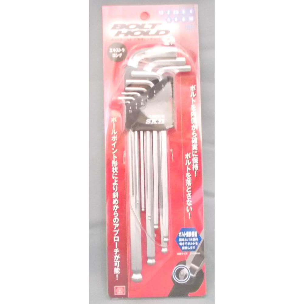 BP六角棒レンチセット(9本組) SL SLBW09ISL の BP六角棒レンチセット(9本組) SL SLBW09ISL の