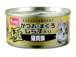 ｐｅｔａｍｉ 猫貴族 極 かつお まぐろ しらす入り ８０ｇの通販 ホームセンター コメリドットコム