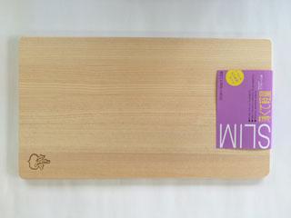 スリム木製まな板　スプルス　２４×４２×１．２ｃｍ