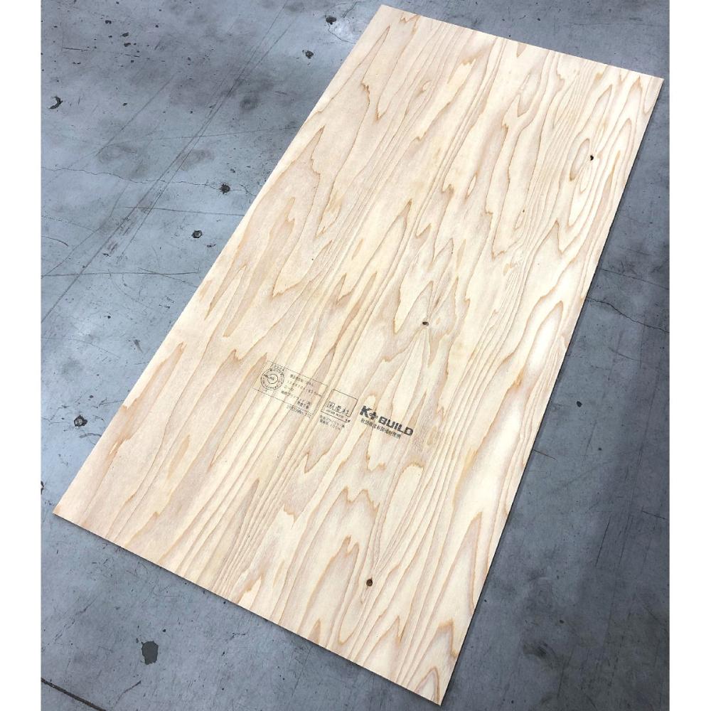 Ｋ＋ＢＵＩＬＤ 秋田杉針葉樹構造用合板 ３尺×６尺×１２ｍｍの通販