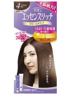 パオン　エッセンスリッチ　クリームタイプ　４やや明るい栗