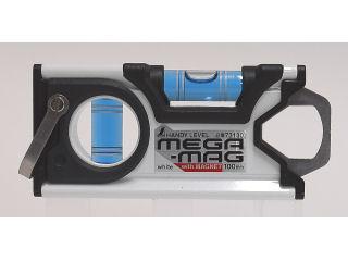 シンワ　ＭＥＧＡ－ＭＡＧ　１００ｍｍ　白　マグネット付