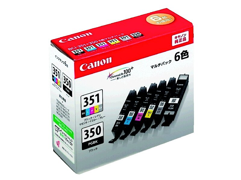 Canon BCI-351+350 6MP 単品ブラック - その他