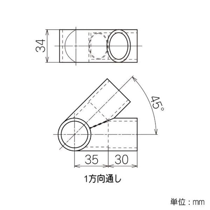 イレクタージョイント　Ｊ－１２４Ｂ　Ｓ　ＢＬ