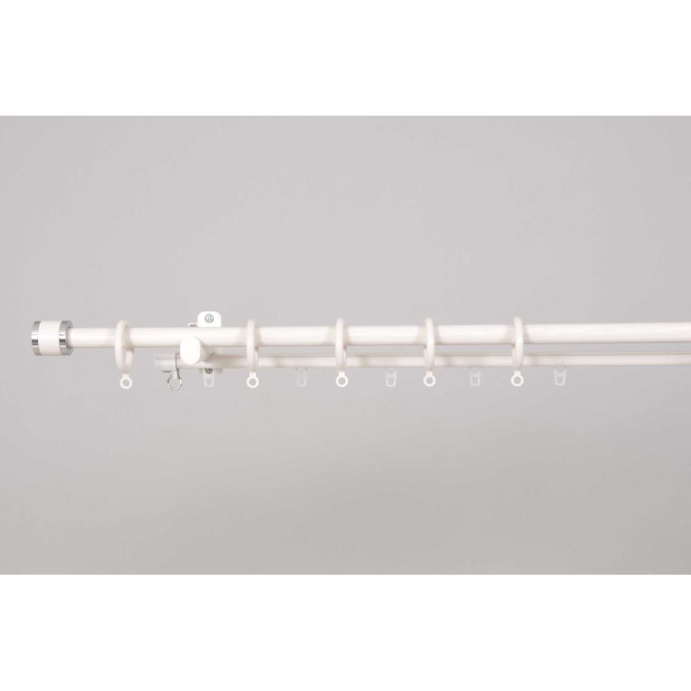 フルネス　装飾レール　フェスタ　３ｍ　ダブル　木目ホワイト